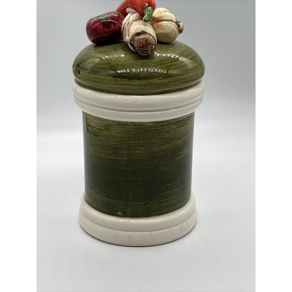 Vintage 6-1/2” ARNART Garden Harvest Salt  Shaker Hand-painted Japan - Picture 8 of 10